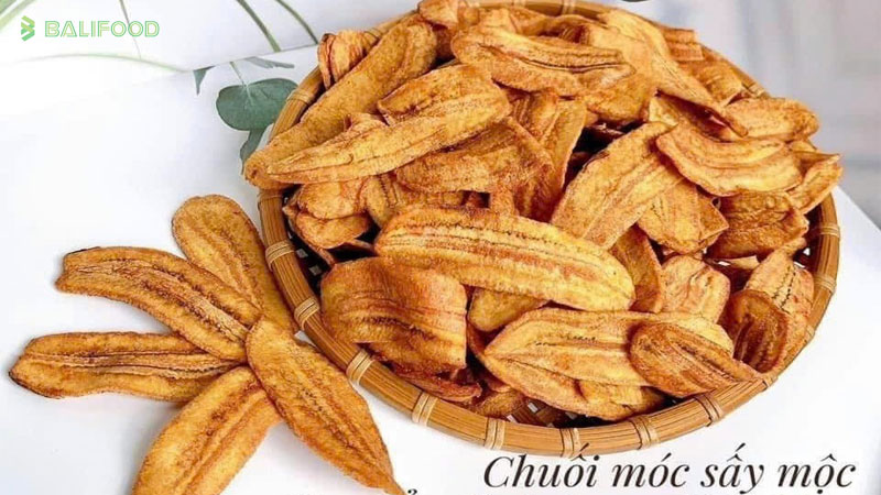 chuối sấy không đường ngon 