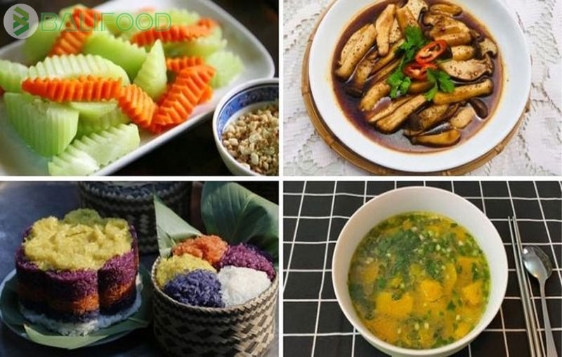 Mâm cơm cúng rằm tháng 7