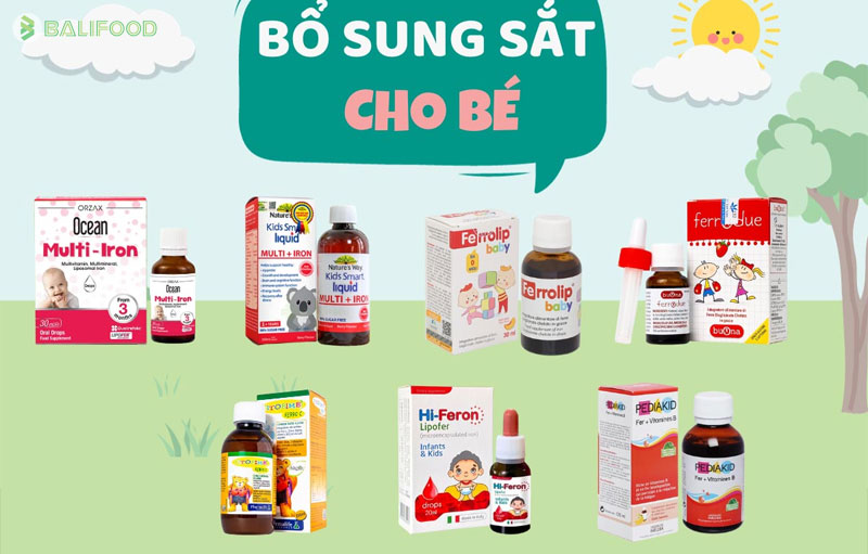 Top 6 siro bổ sung sắt cho bé hiệu quả tốt, đáng mua nhất 2026