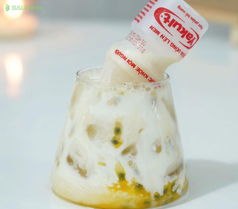 Yakult chanh dây: thức uống thơm ngon, mát ngọt dễ làm cho mùa hè