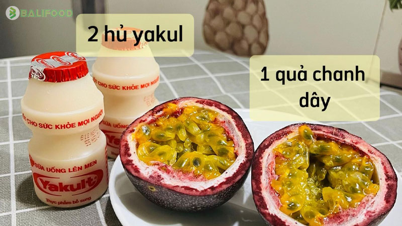 Yakult chanh dây: thức uống thơm ngon, mát ngọt dễ làm cho mùa hè