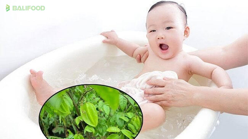 Trẻ sơ sinh tắm lá khế được không? Cách nấu nước đúng nhất