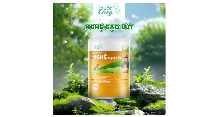 Bột Đậu Hạt Rau Củ Nghệ Gạo Lứt 420g